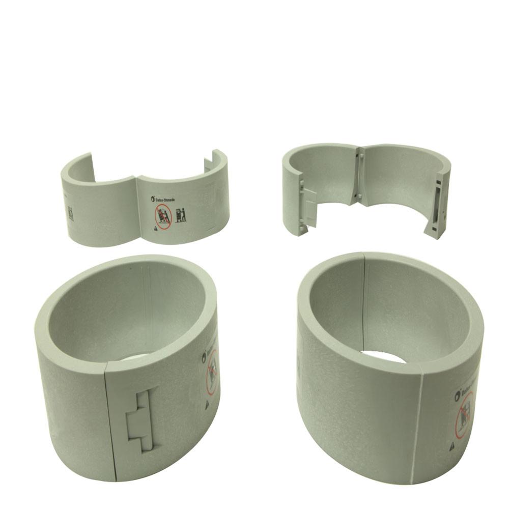 Castrgard Set of 4 Gray for 5" to 7" Casters Castrgard Set of 4 Gray for 5" to 7" Casters