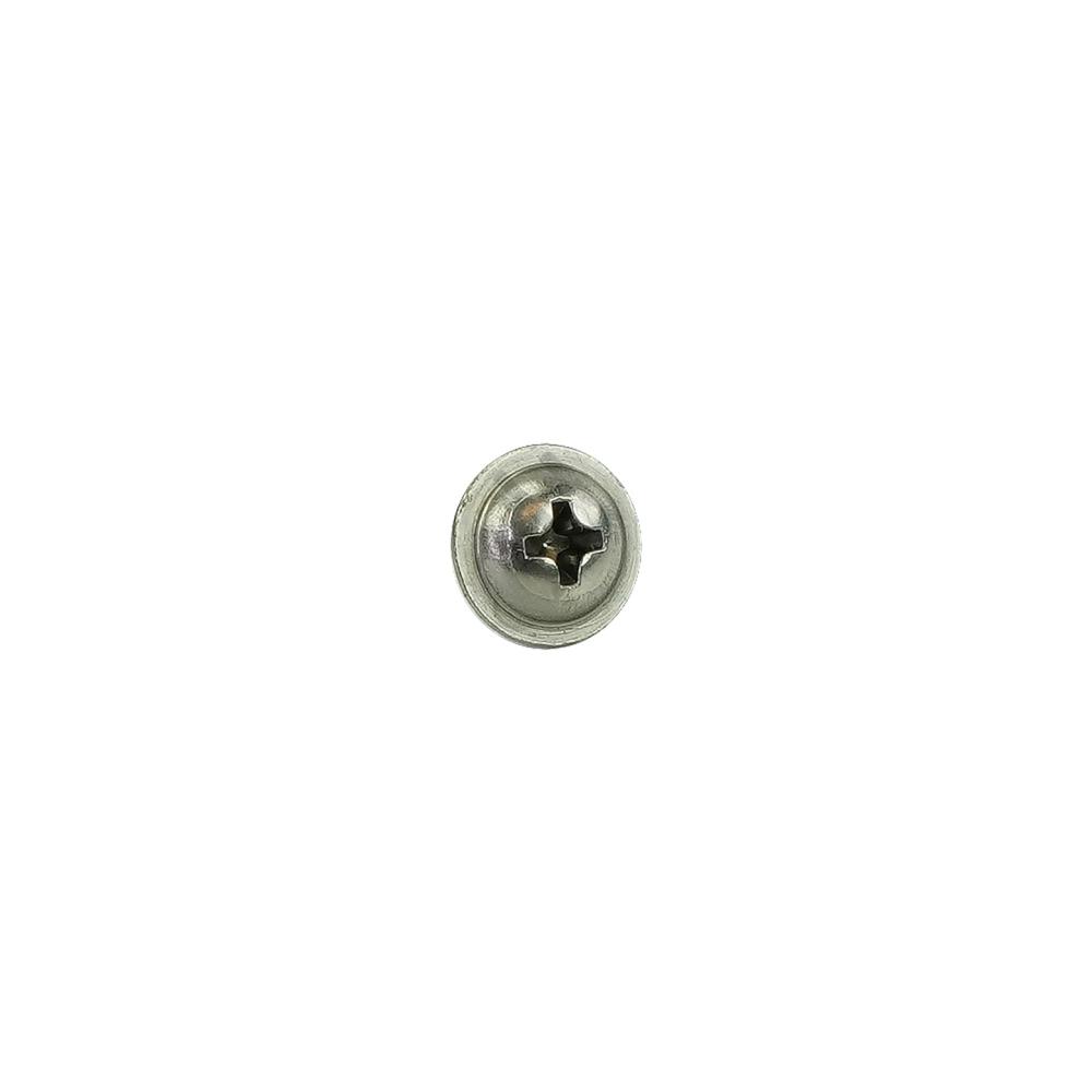 Screw M4 X 6 Pozidrive Pan Washer Head A2 SST with Nylon Screw M4 X 6 Pozidrive Pan Washer Head A2 SST with Nylon