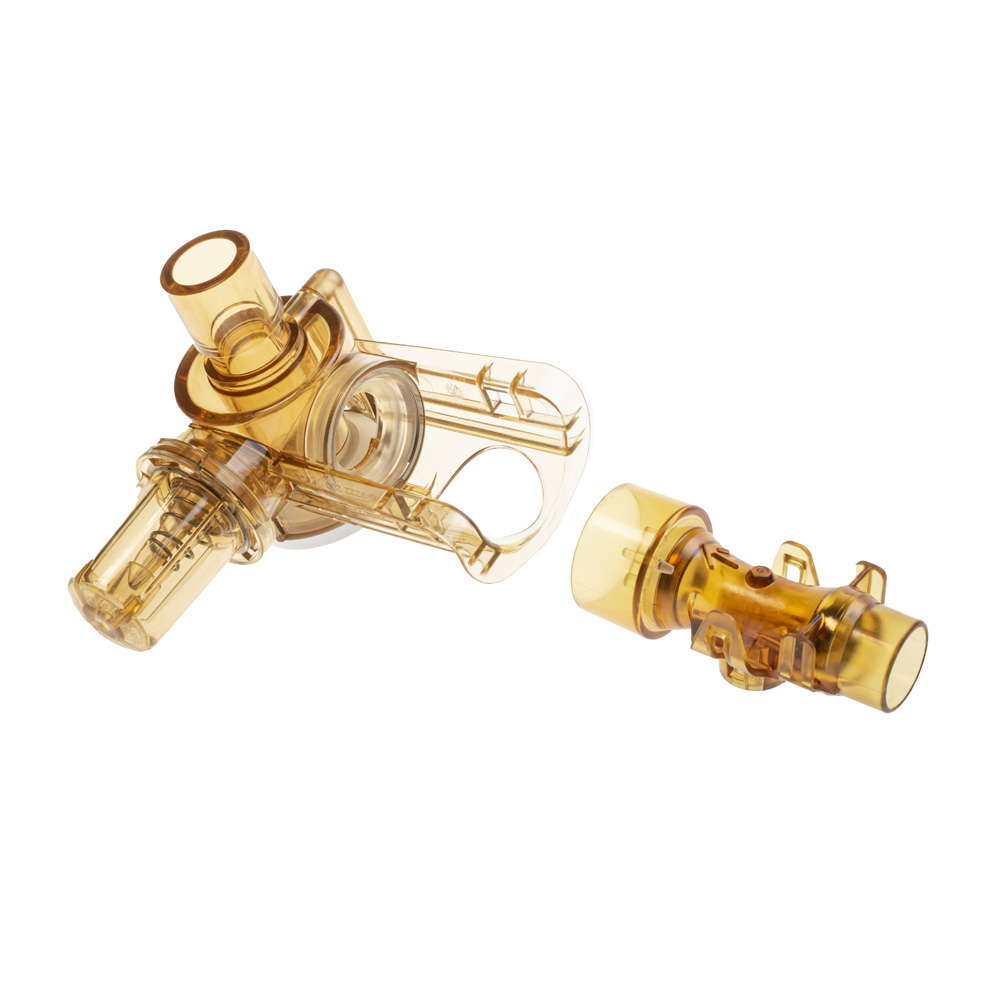 Exhalation Valve Assembly with Respiratory Flow Sensor, Reusable, (QTY 1) Exhalation Valve Assembly with Respiratory Flow Sensor, Reusable, (QTY 1)