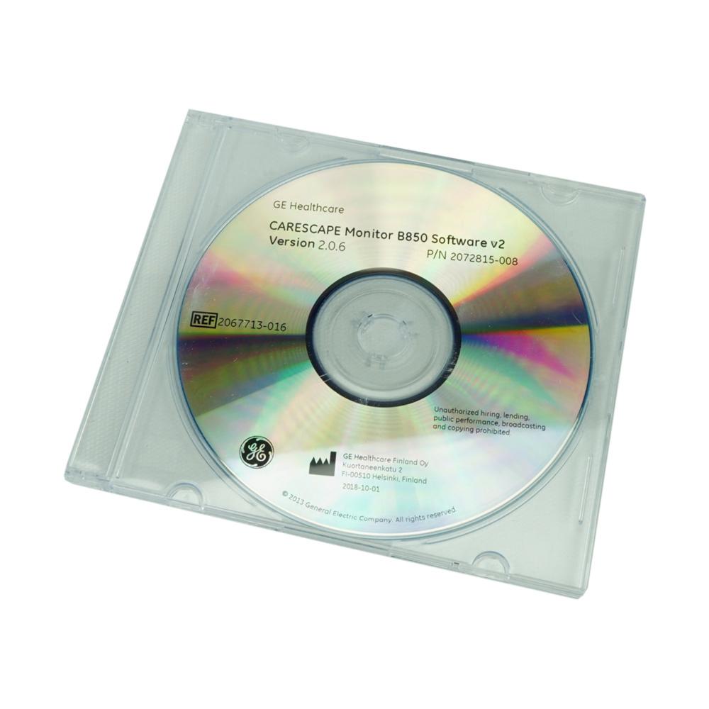 Kit DR CARESCAPE B850 Software v2.0.6 Kit DR CARESCAPE B850 Software v2.0.6
