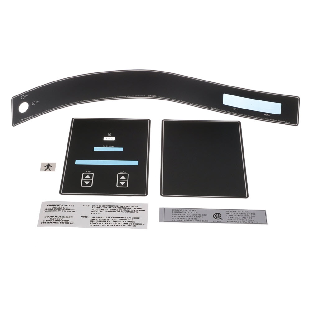 AMX 4 Labels for Top Cover Kit AMX 4 Labels for Top Cover Kit