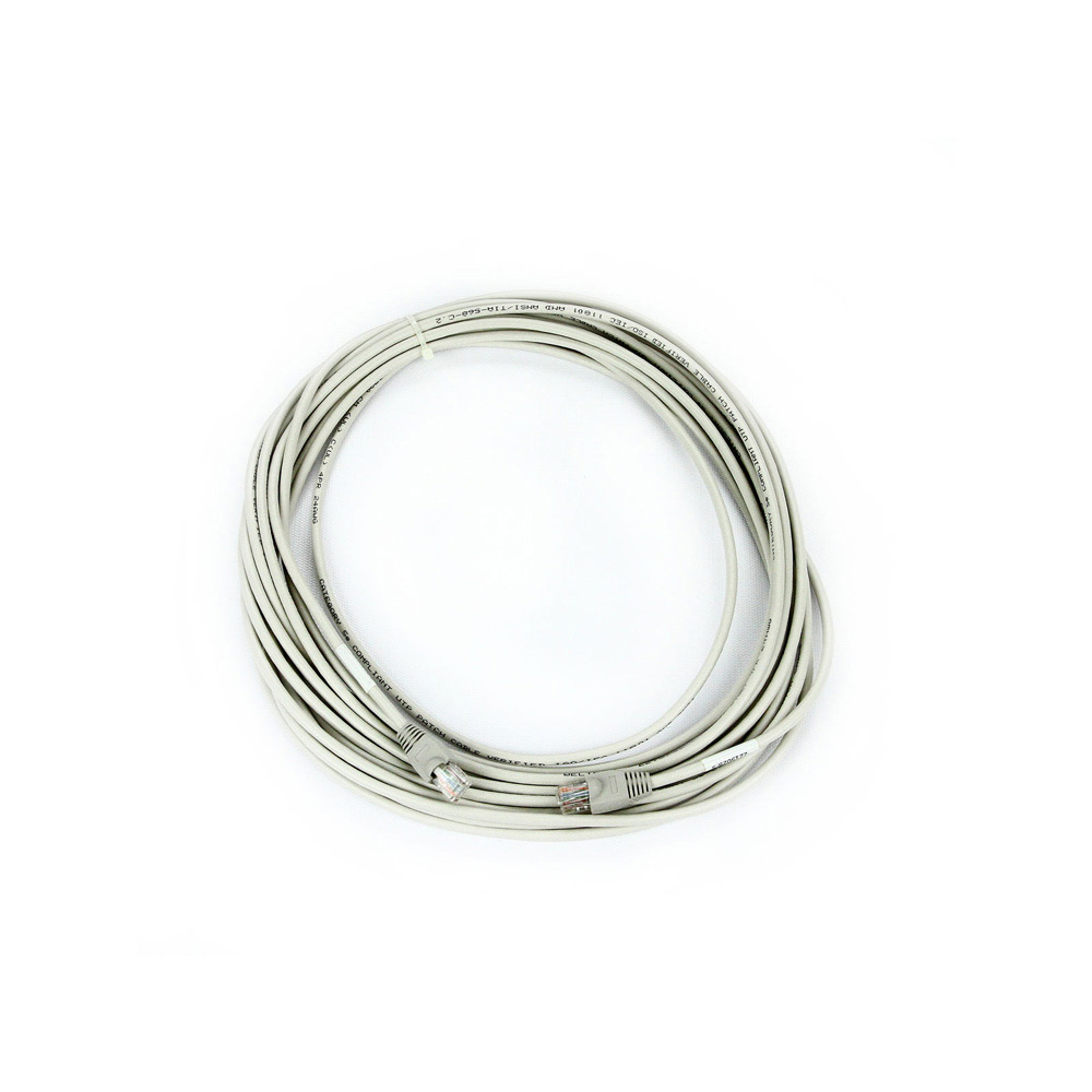 UTP CAT 5 Patch Cord Cable 10M Long Crimped Gray UTP CAT 5 Patch Cord Cable 10M Long Crimped Gray