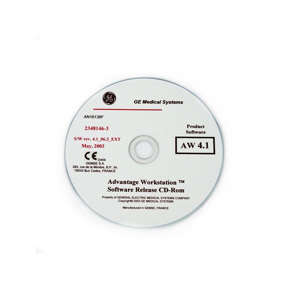 AW 4.1_06.3_Ext Software CD-ROM AW 4.1_06.3_Ext Software CD-ROM