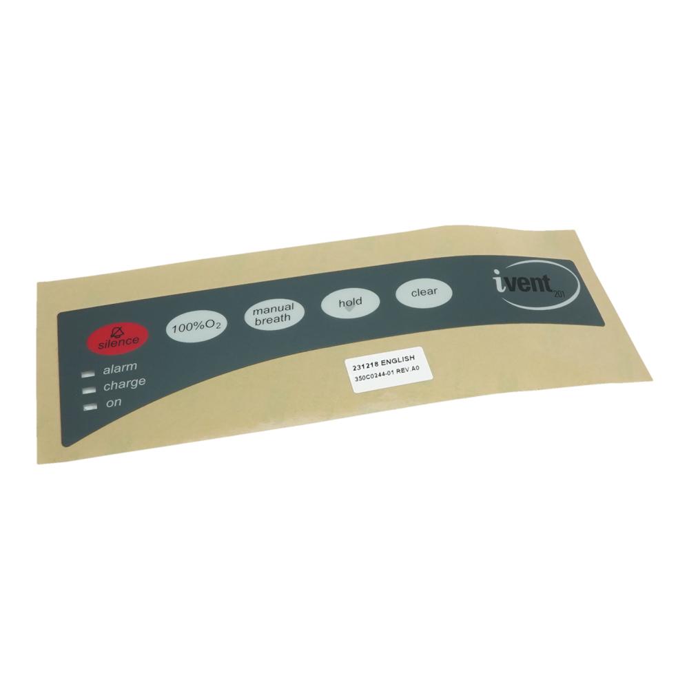 HS Keypad Label for iVent201, English HS Keypad Label for iVent201, English