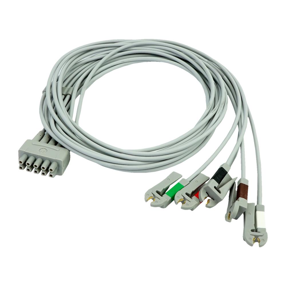 Leadwire Aha 5 Lead Grab Long Molded Leadwire Aha 5 Lead Grab Long Molded