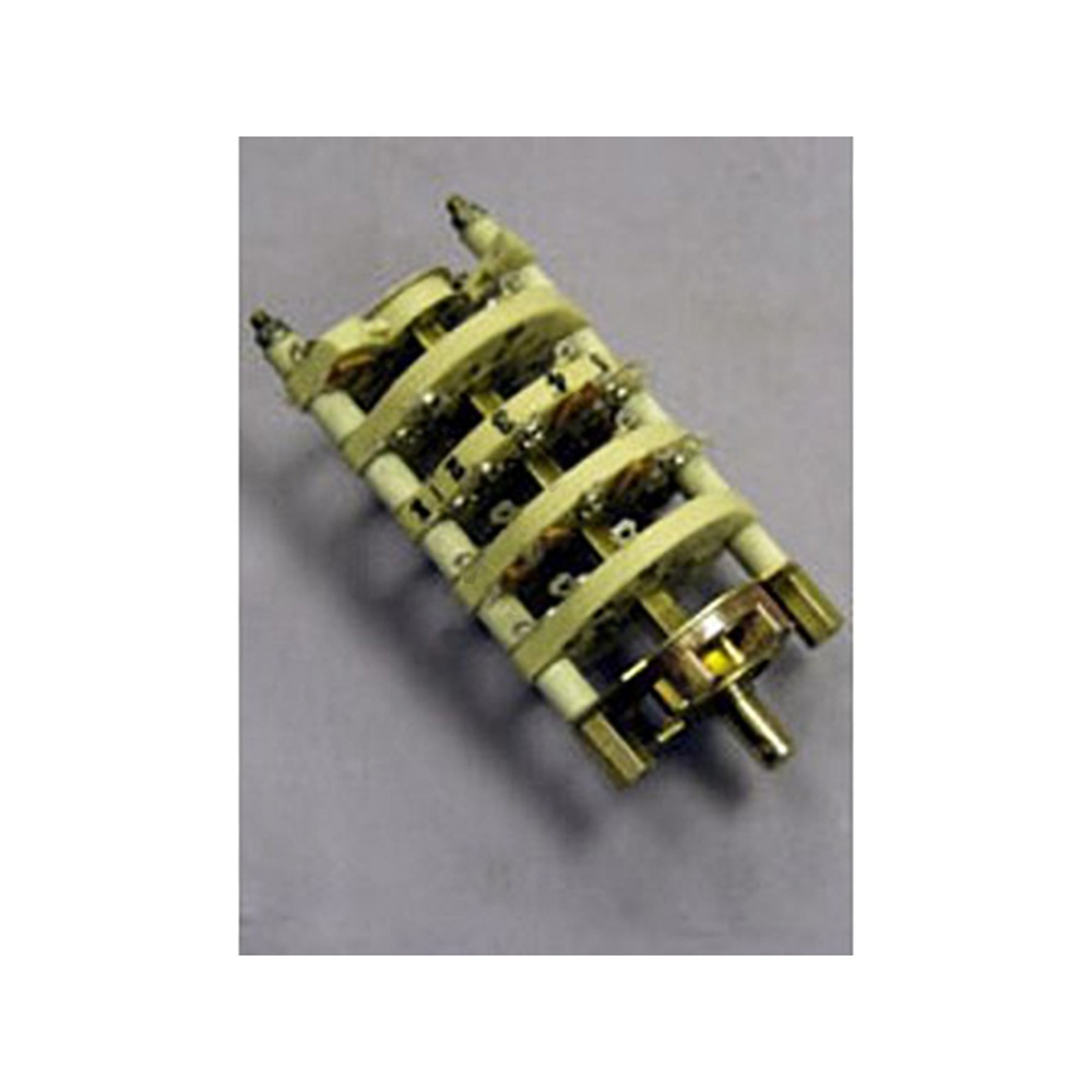 2-Pole, Dual Rotary Switch. Outer Shaft: 5 Positions 2-Pole, Dual Rotary Switch. Outer Shaft: 5 Positions