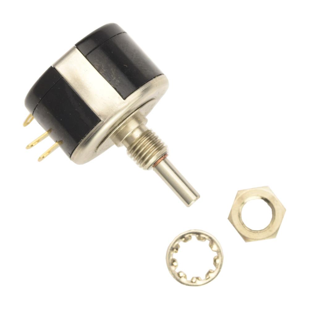 Resistor 5K Ohms 3 % 3-Turn 0.3% Linearity Bushing Mount Resistor 5K Ohms 3 % 3-Turn 0.3% Linearity Bushing Mount