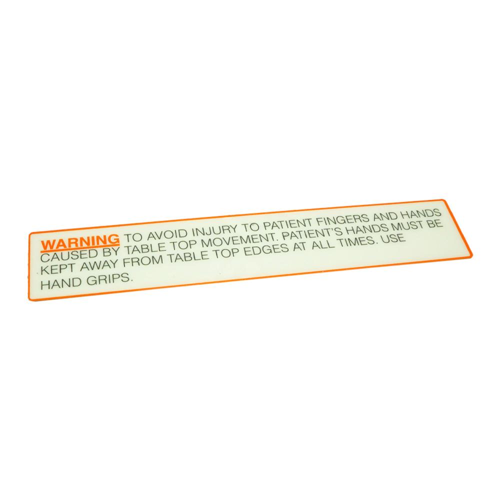 Warning Label 46-257756P1 Warning Label 46-257756P1