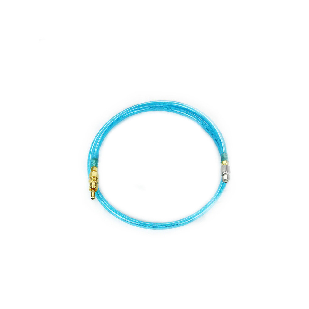 Helium Vent Line .25 Female to Male Quick Connect Stem 5ft Helium Vent Line .25 Female to Male Quick Connect Stem 5ft