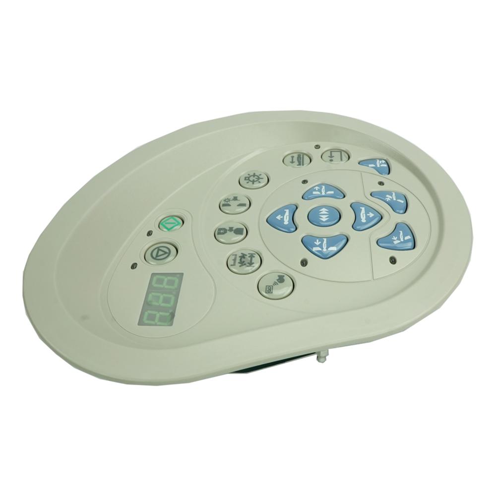 Right CT Control Panel - Mist Gray Bezel with Green LED's Right CT Control Panel - Mist Gray Bezel with Green LED's