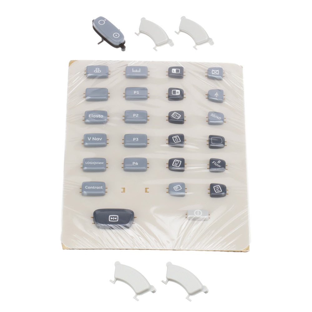 LOGIQ E9 Button Cap Kit includes B-Flow Key with Improved Plastic LOGIQ E9 Button Cap Kit includes B-Flow Key with Improved Plastic