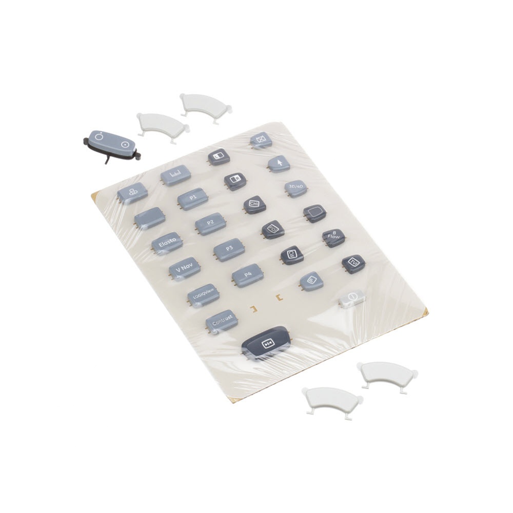 LOGIQ E9 Button Cap Kit includes B-Flow Key with Improved Plastic LOGIQ E9 Button Cap Kit includes B-Flow Key with Improved Plastic