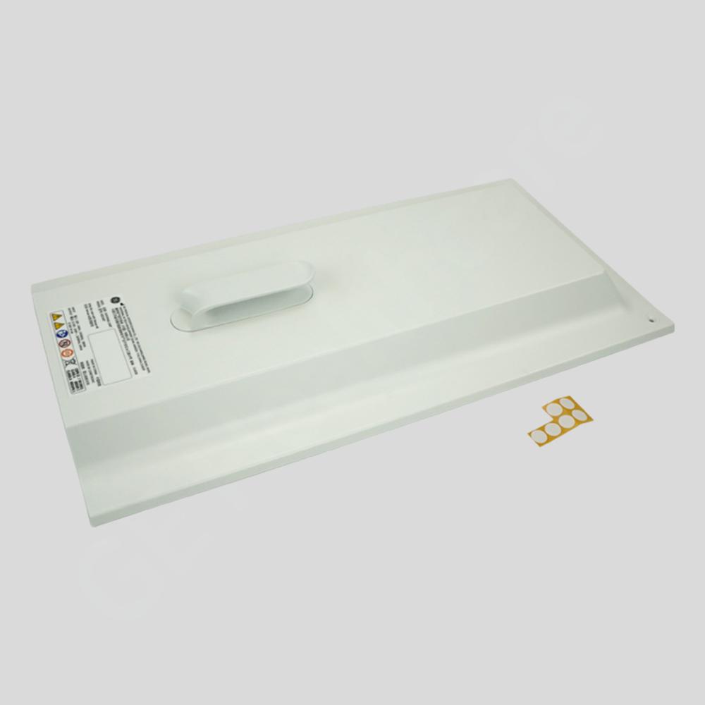 Cart Back cover with rating plate Cart Back cover with rating plate