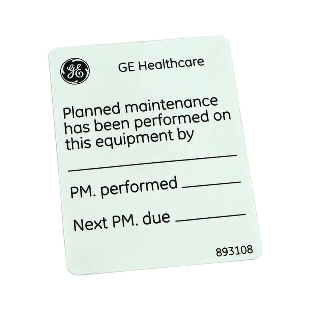 SPARE PART- UPDATE STICKER- PLANNED MAINTENANCE KIT SPARE PART- UPDATE STICKER- PLANNED MAINTENANCE KIT