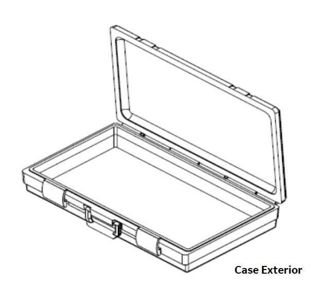 Lead shielded storage case for Star Guide Co57 Calibration/QC source and holding jig Lead shielded storage case for Star Guide Co57 Calibration/QC source and holding jig