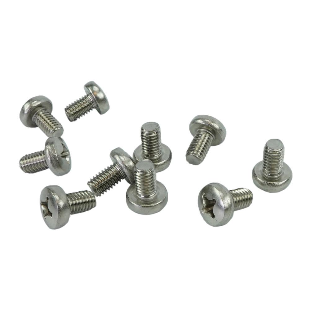 M6 10mm, Phillips Machine screw M6 10mm, Phillips Machine screw