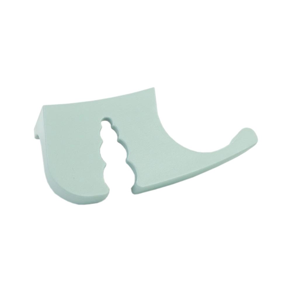 Clip Suction Bag Hose LT Teal Gray Injection Molded Clip Suction Bag Hose LT Teal Gray Injection Molded